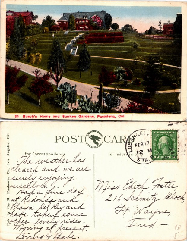 Busch's Home and Sunken Gardens, Pasadena, Calif. (22656