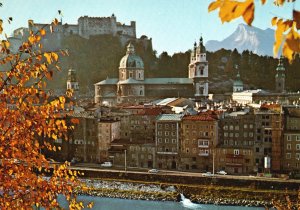 Vintage Postcard Malerisches Salzburg Altstadt Und Herbststimmung Austria AT