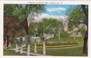 Illinois Galena Pergola In Grant Park