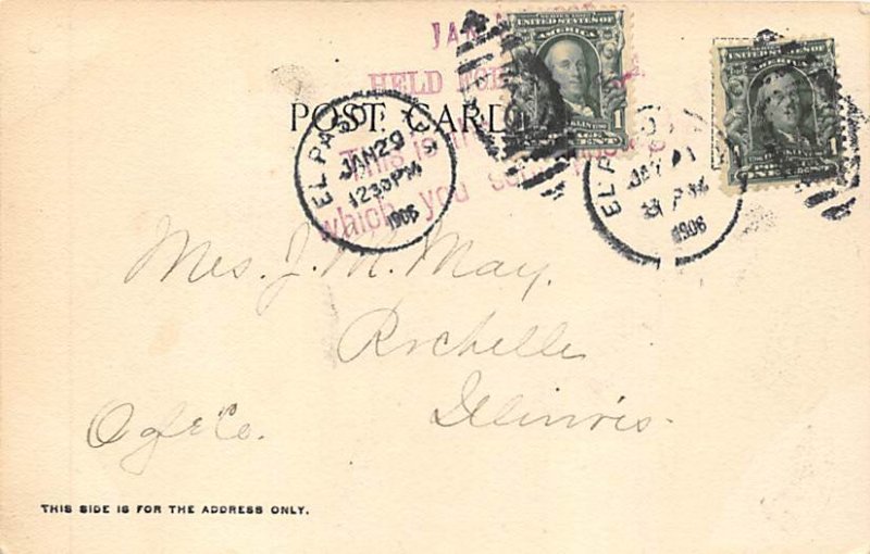 San Jacinto Plaza - El Paso, Texas TX