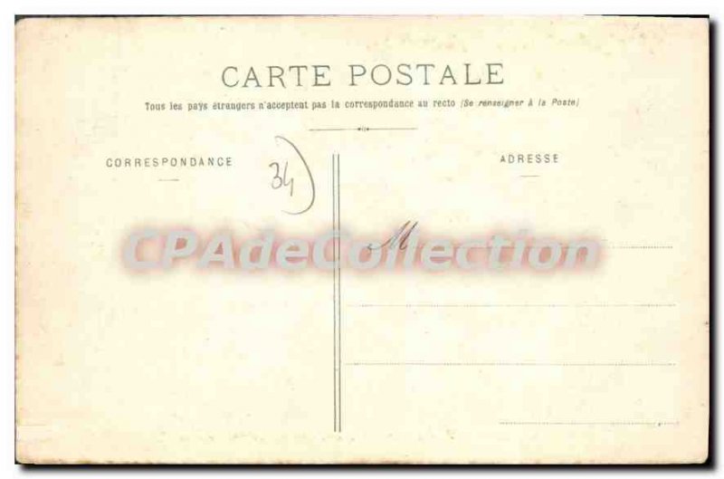 Old Postcard Lamalou Les Bains Post tlgraphes