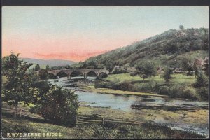 Herefordshire Postcard - River Wye, Kerne Bridge   RT740