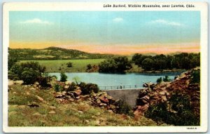 M-7040 Lake Burford Wichita Mountains near Lawton Oklahoma