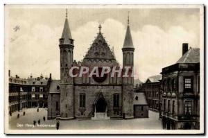 Old Postcard Netherlands Den Haag Ridderzaal