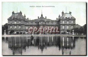 Postcard Old Paris Luxembourg Palace