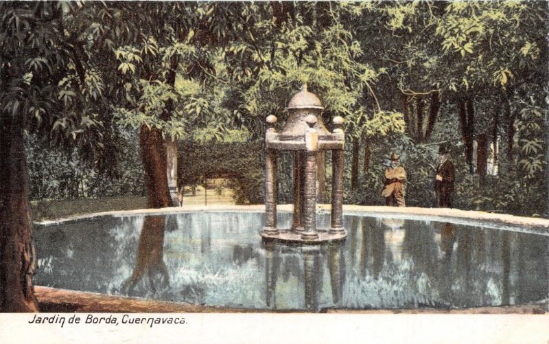 Jardin de Borda Cuernavaca Morelos Mexico~I G Hatton POSTCARD 1900s