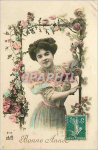 Postcard Old Bonne Annee