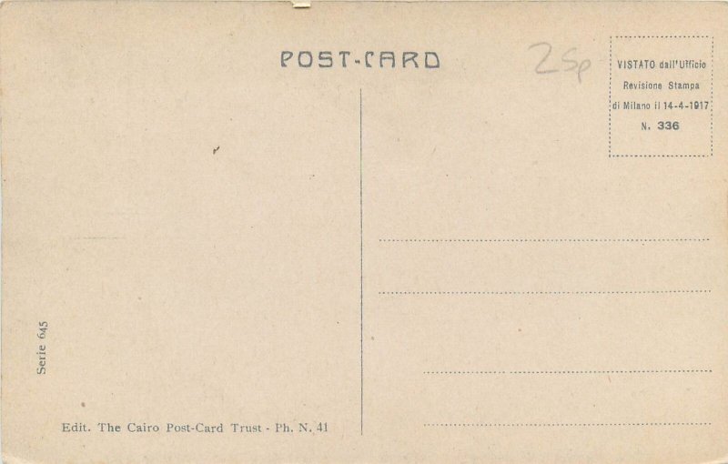 Egypt Cairo the Pyramids Post card 