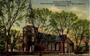 Bruton Parish Church - Williamsburg, Virginia VA  