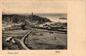 PC STEAMER POINT ADEN YEMEN (a32269)