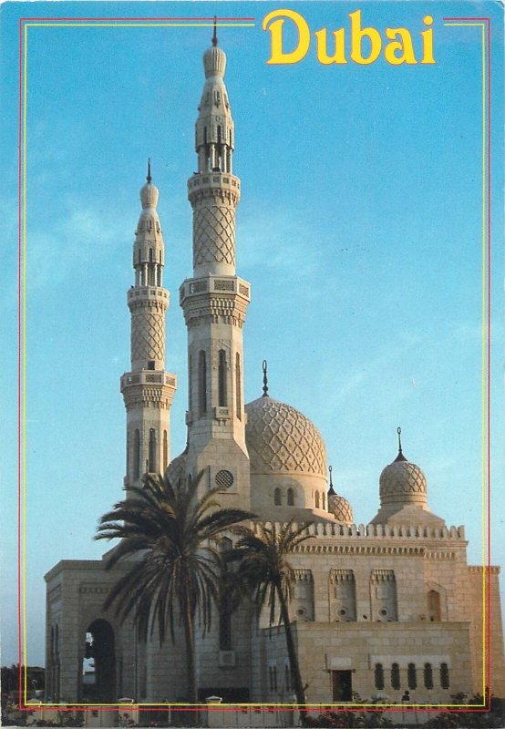 Postcard Dubai Jumaira Mosque