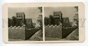 484512 ISRAEL Jerusalem Bezalel school STEREO PHOTO