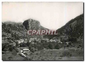 Modern Postcard Grandes Alpes Castellane General view