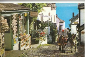 Devon Postcard - The Post Office - Clovelly - Ref TZ3700