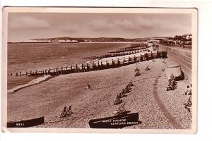 Real Photo, West Parade, Seaford Beach,Sussex,  England