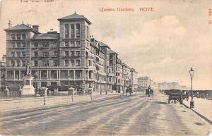 uk32294 queens gardens hove real photo uk