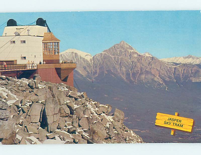 Pre-1980 SKY TRAM RIDE Jasper Alberta AB AD2922