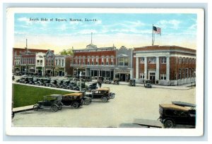 c1910's South Side Of Square Newton Iowa IA Unposted Antique Postcard