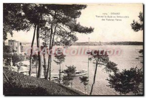 Postcard View On The Old Dinard Rade In Debarcadere green stars