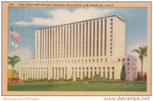 New Post Office And Federal Building Los Angeles California 1942