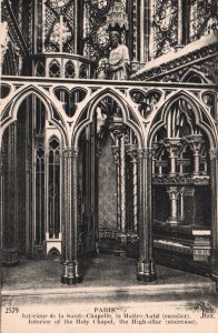 Interieur de la Sainte Chapelle,Paris,France BIN