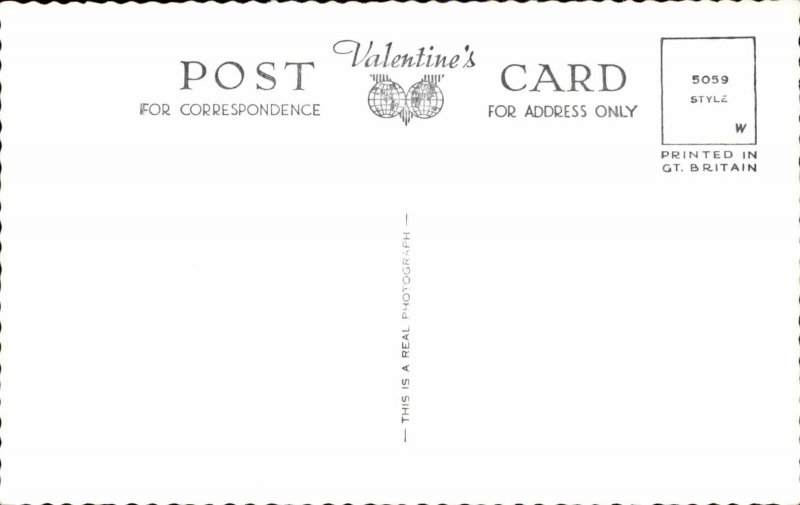 Royal Deeside Aberdeenshire Torphins Golf 1930-50s Real Photo Vintage Postcard