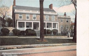 Washington's Headquarters, New London, Connecticut, Very Early Postcard, Unused