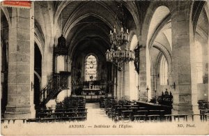 CPA Antony Interieur de l'Eglise (1314766)
