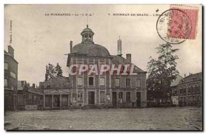 Gournay en Bray - L & # 39 City Hotel Old Postcard