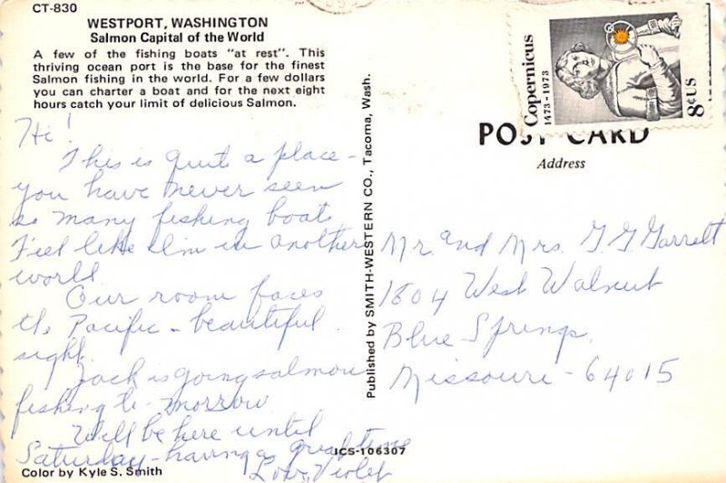 Fishing Boats   Westport, Washington 