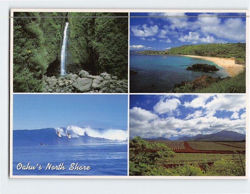 Postcard Oahus North Shore Hawaii USA