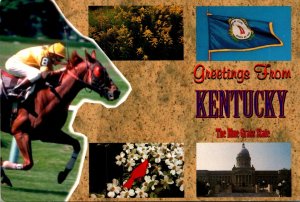 Kentucky Greetings From The Blue Grass State