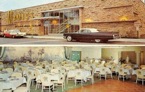 Milwaukee, WI MAMIE'S GROTTO Italian Restaurant Roadside 1961 Vintage Postcard