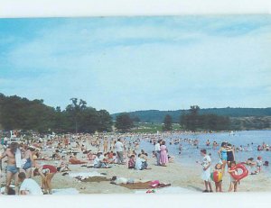 Pre-1980 BEACH SCENE Shawnee Village - East Stroudsburg Pennsylvania PA AE9125