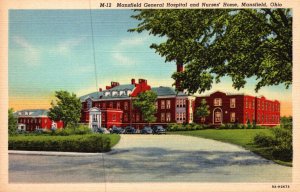 Ohio Mansfield General Hospital and Nurses' Home Curteich