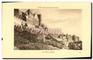 Old Postcard Cite De Carcassonne West Coast