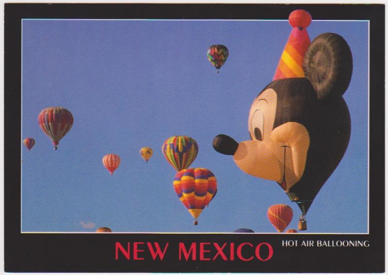 DISNEY HOT AIR BALLOON MICKEY MOUSE - NEW MEXICO