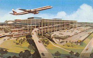 New Tampa International Airport Terminal 1971 postcard
