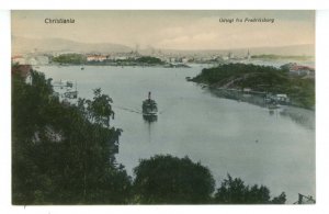 Norway - Christiania (now Oslo). View from Fredriksborg House