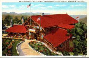 Colorado Lookout Mountain Pa-Ha-Sha Tepee Buffalo Bill's Memorial Museum...