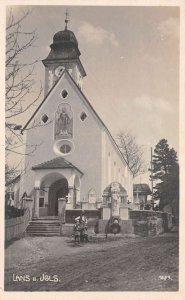 Lans Austria Church Real Photo Vintage Postcard AA67023