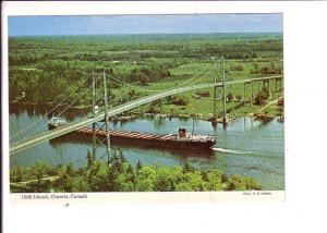 Bridge, Laker Ship,  Thousand Islands, Ontario, Canada