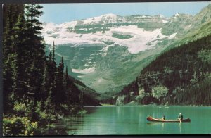 Alberta BANFF National Park Lake Louise and Victoria Glacier - Chrome