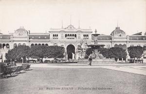 B81857 palacio del gobierno  buenos aires argentina front/back image