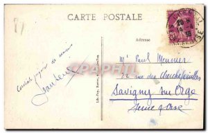 Old Postcard History Vezelay La Percee Pierre-Perthuis rock