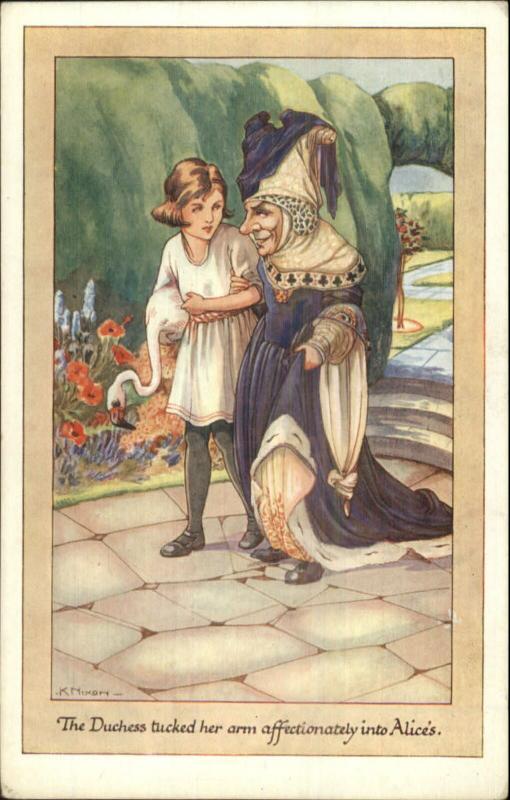 Alice in Wonderland THE DUCHESS K. Nixon CW Faulkner c1910 Postcard