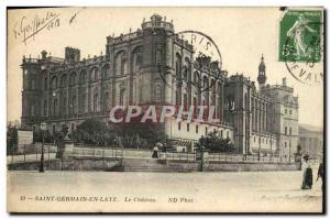 Postcard Old St Germain en Laye Le Chateau