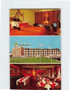 Postcard Holiday Inn East, Detroit, Michigan