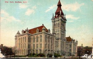 New York Buffalo City Hall 1911