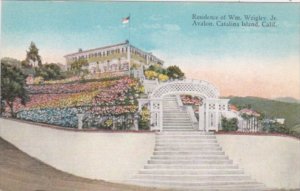 California Catalina Island Residence Of William Wrigley Jr At Avalon